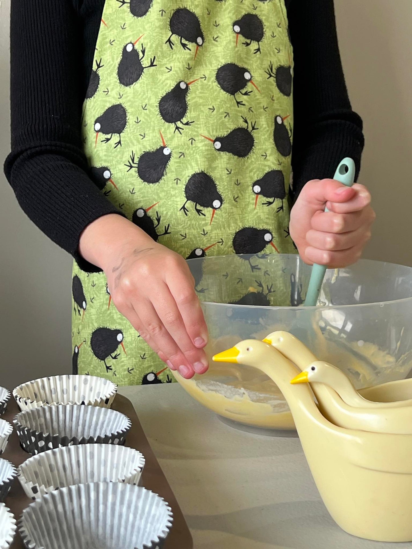 Children's Apron Kiwiana Little Kiwi