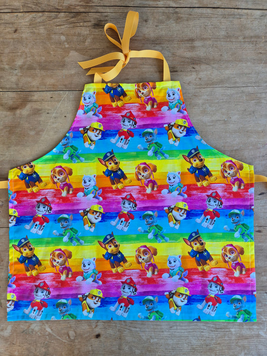Children's Apron Paw Patrol Colorful fabric