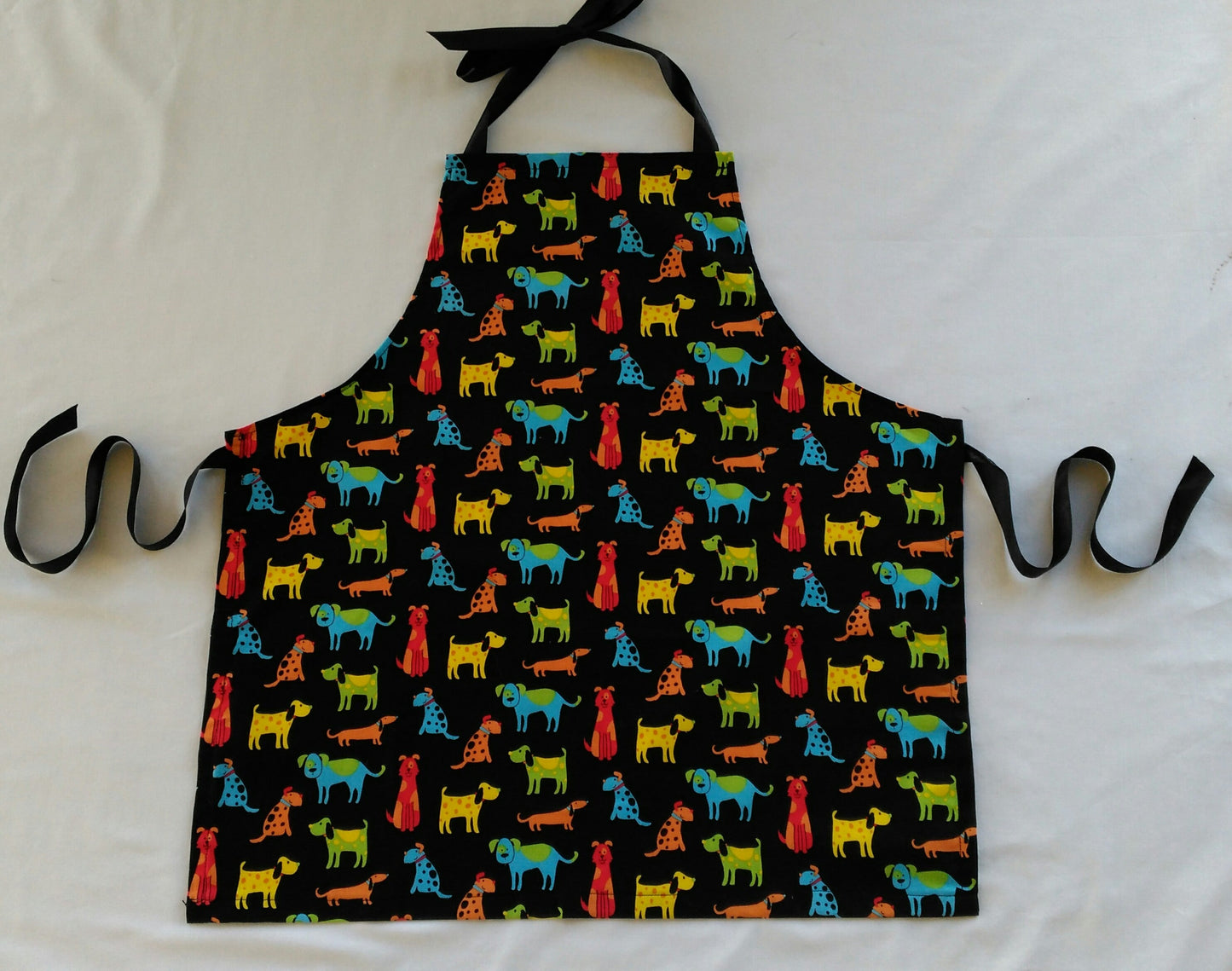 Children's Apron Dog Happy Paws Multi Dogs